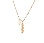 Mama Pearl Charm Necklace
