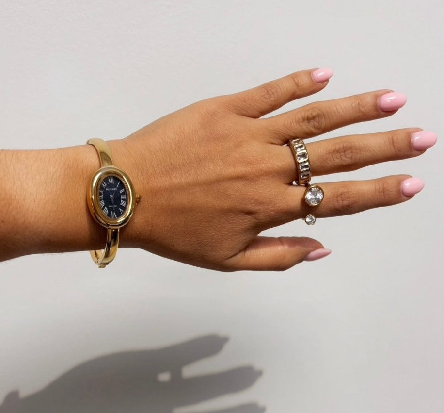 Aurélie Oval Watch Ring