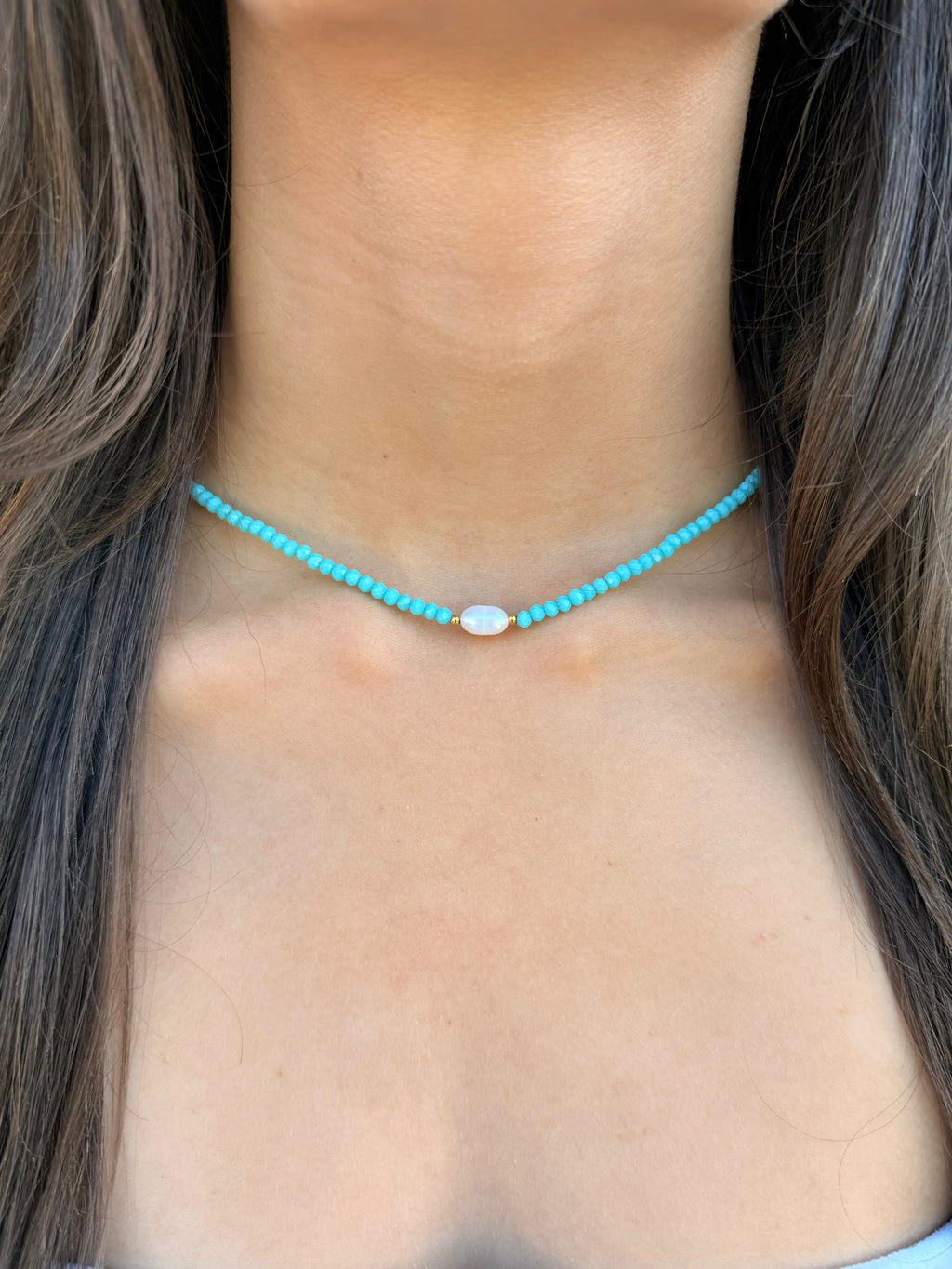 Aqua Necklace