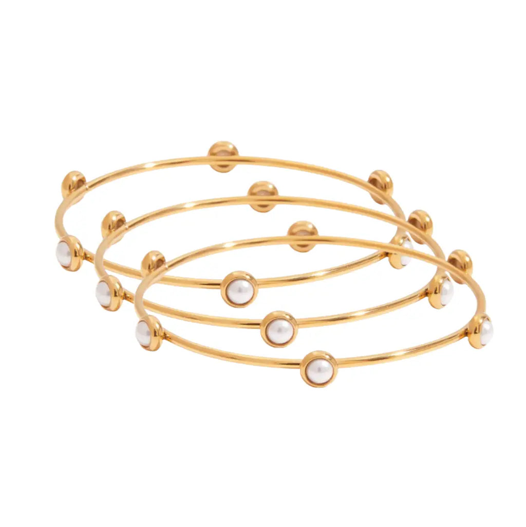 Eternal Pearl Bangle