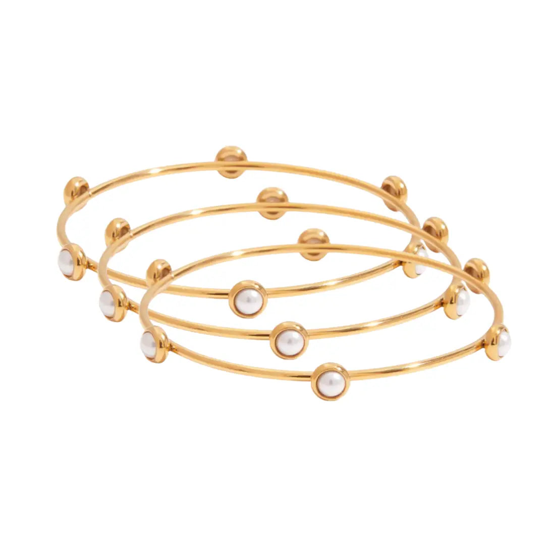 Eternal Pearl Bangle