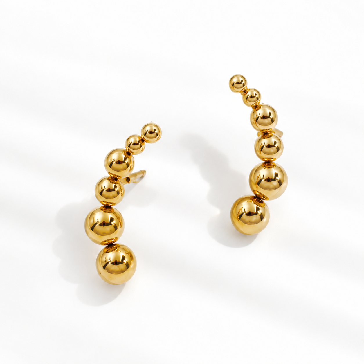 Cascading Bead Earrings