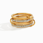 Gilded Harmony Ring