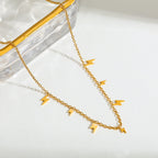 Tiny Bolt Necklace