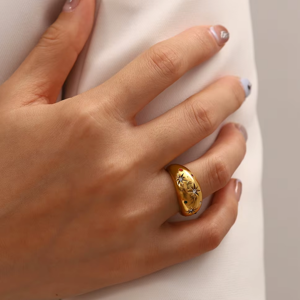 Celestial Star Ring