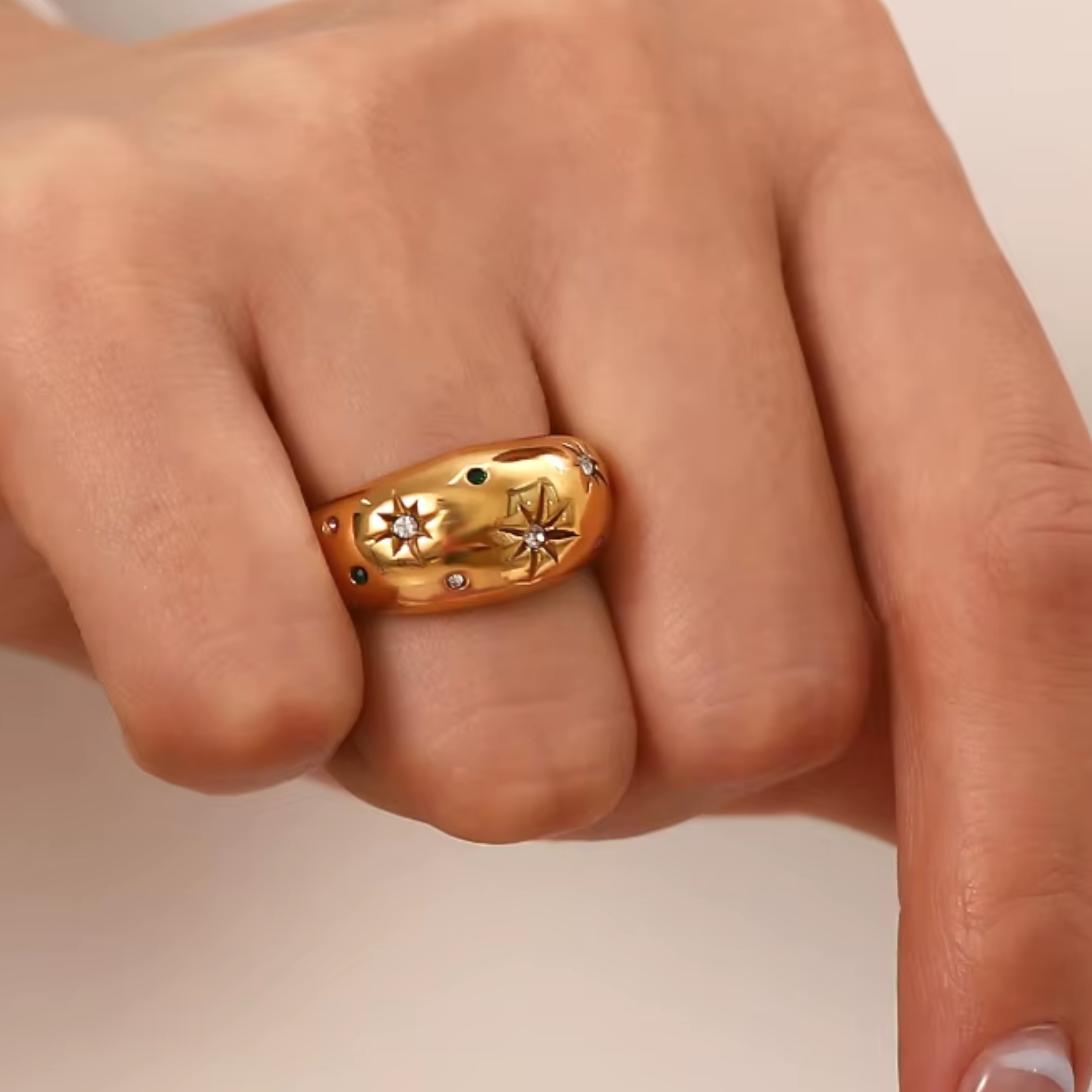 Celestial Star Ring
