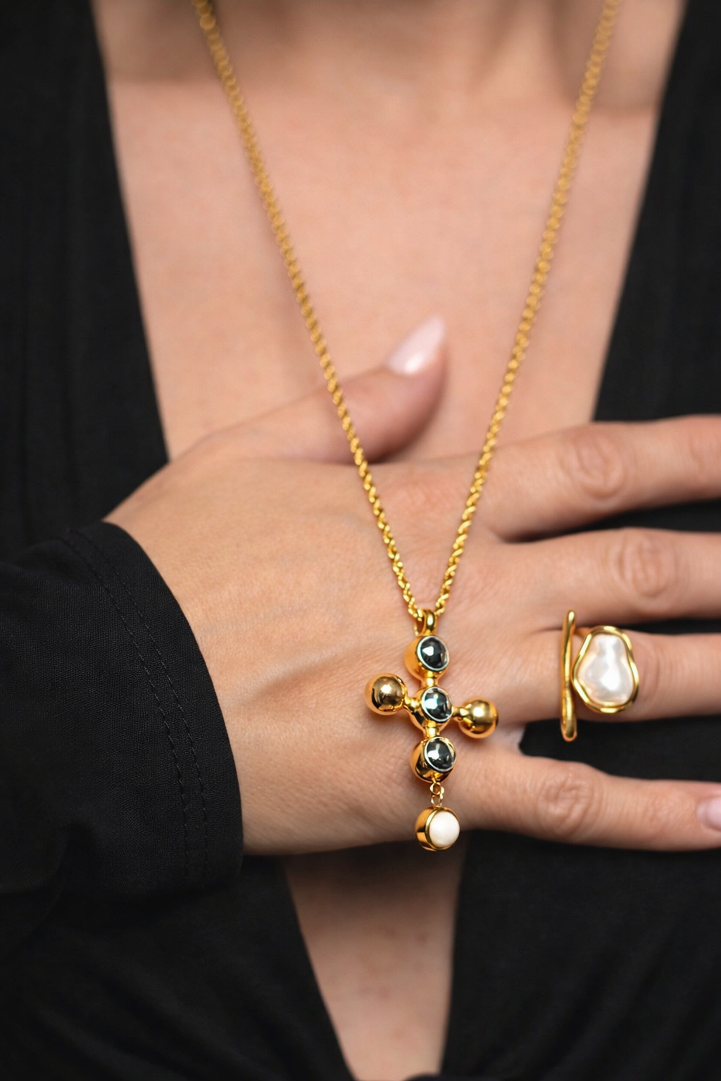 Cali Cross Necklace