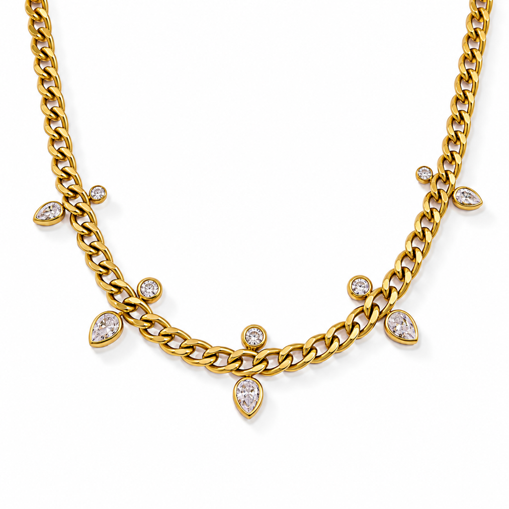 Luna Charm Chain Necklace