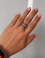 Gilded Harmony Ring