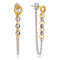 Interlock Chain Earrings