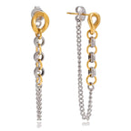 Interlock Chain Earrings