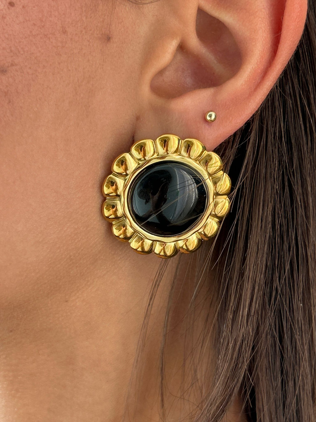 Noir Bloom Earrings