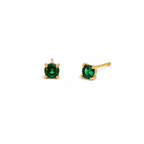 Esmerald Studs Earrings