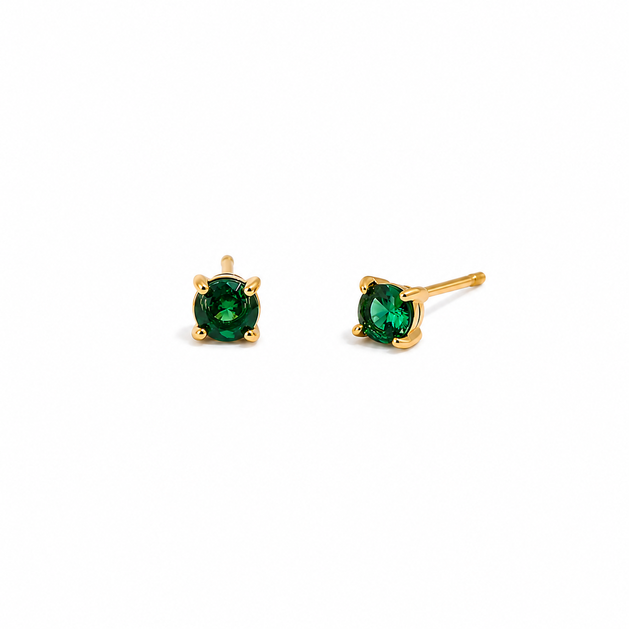 Esmerald Studs Earrings