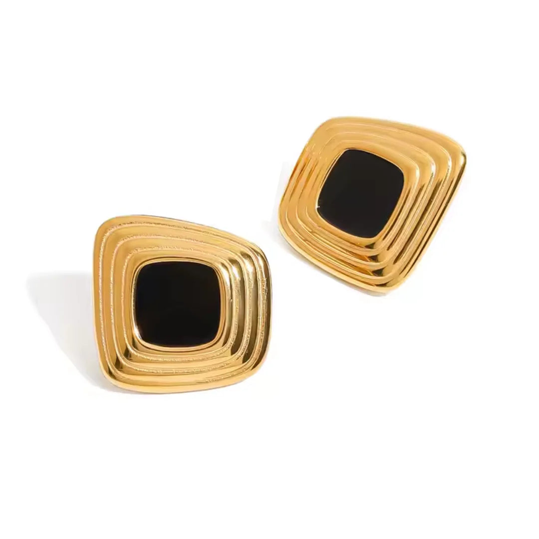 Midnight Frame Earrings