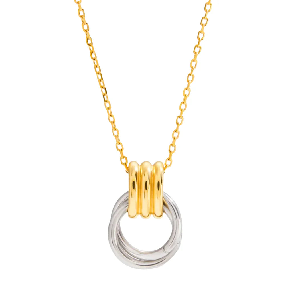 Dual Ring Necklace