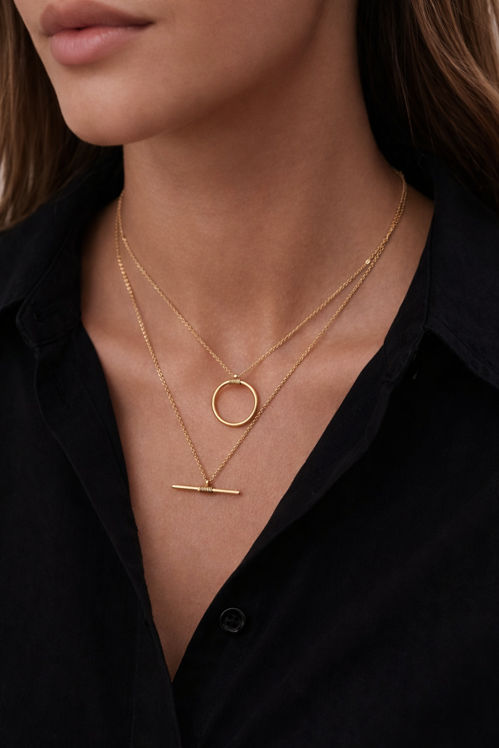 Golden Balance Necklace
