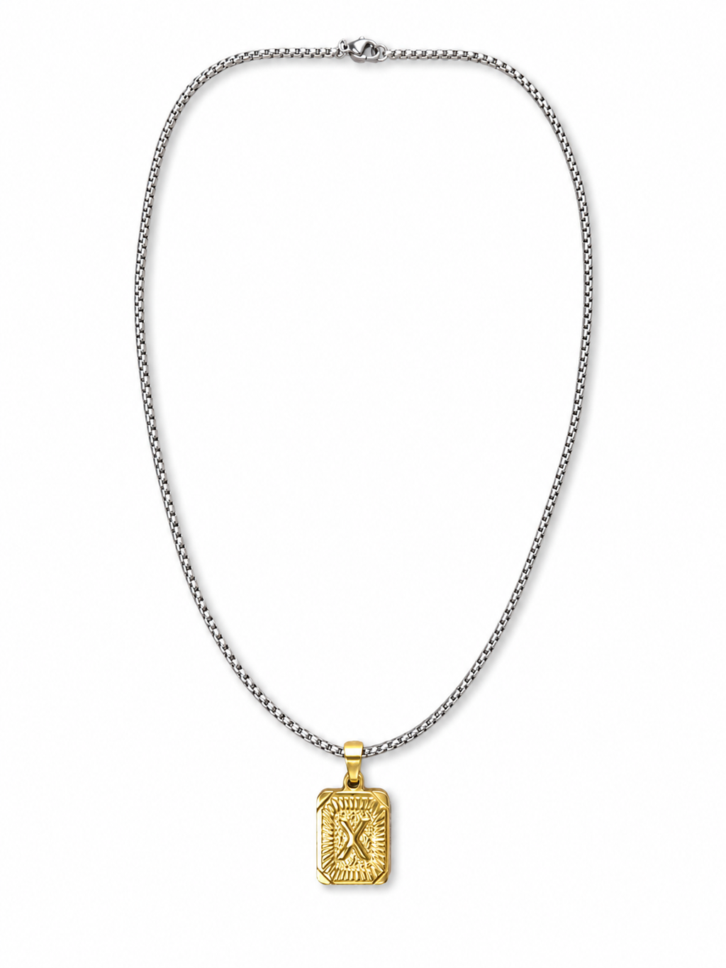 Lettered Elegance Necklace