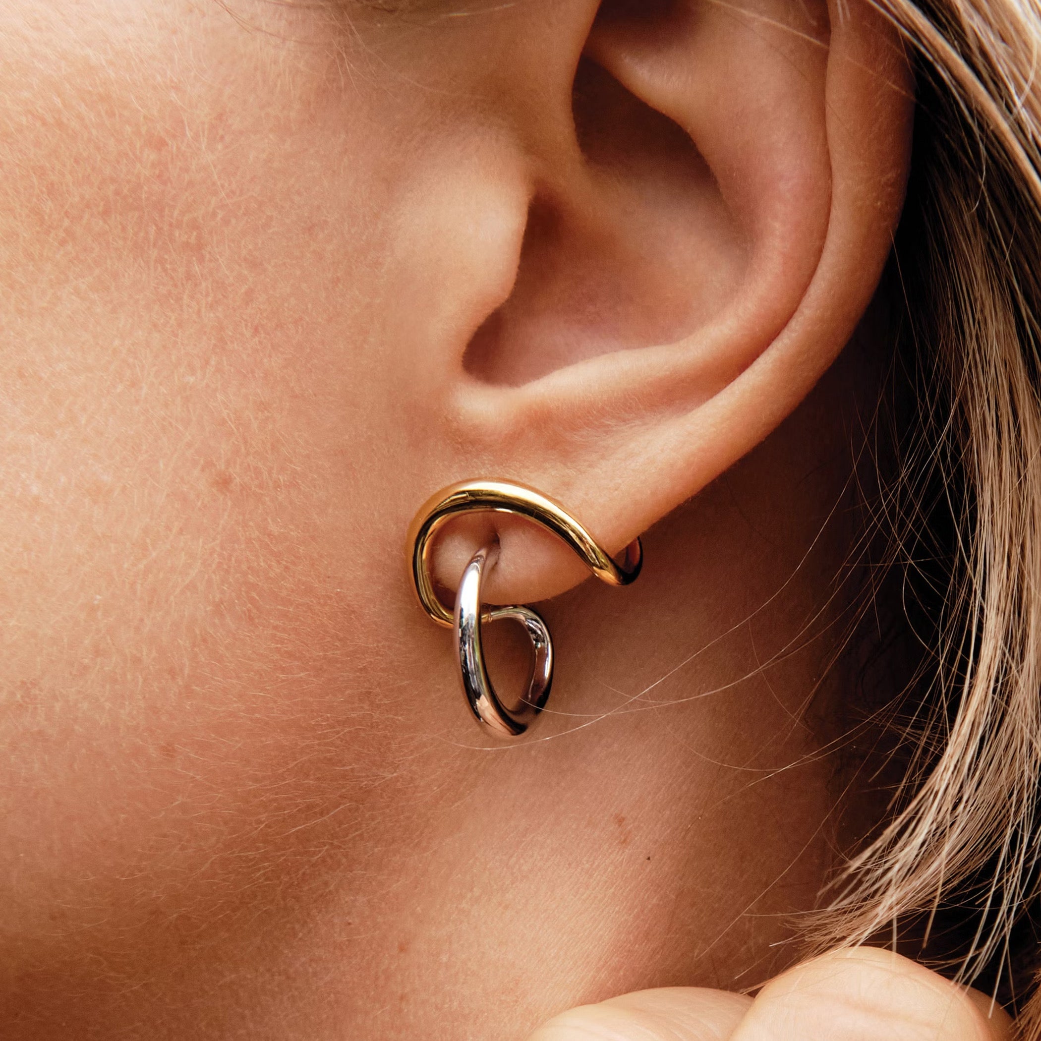 Fusion Knot Earrings
