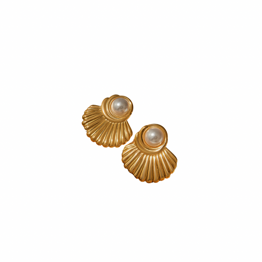 Shell Blossom Earrings