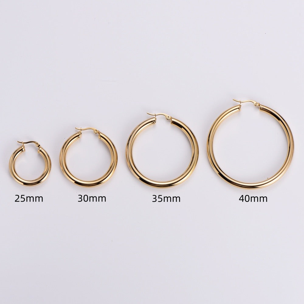 Classic Luxe Hoop