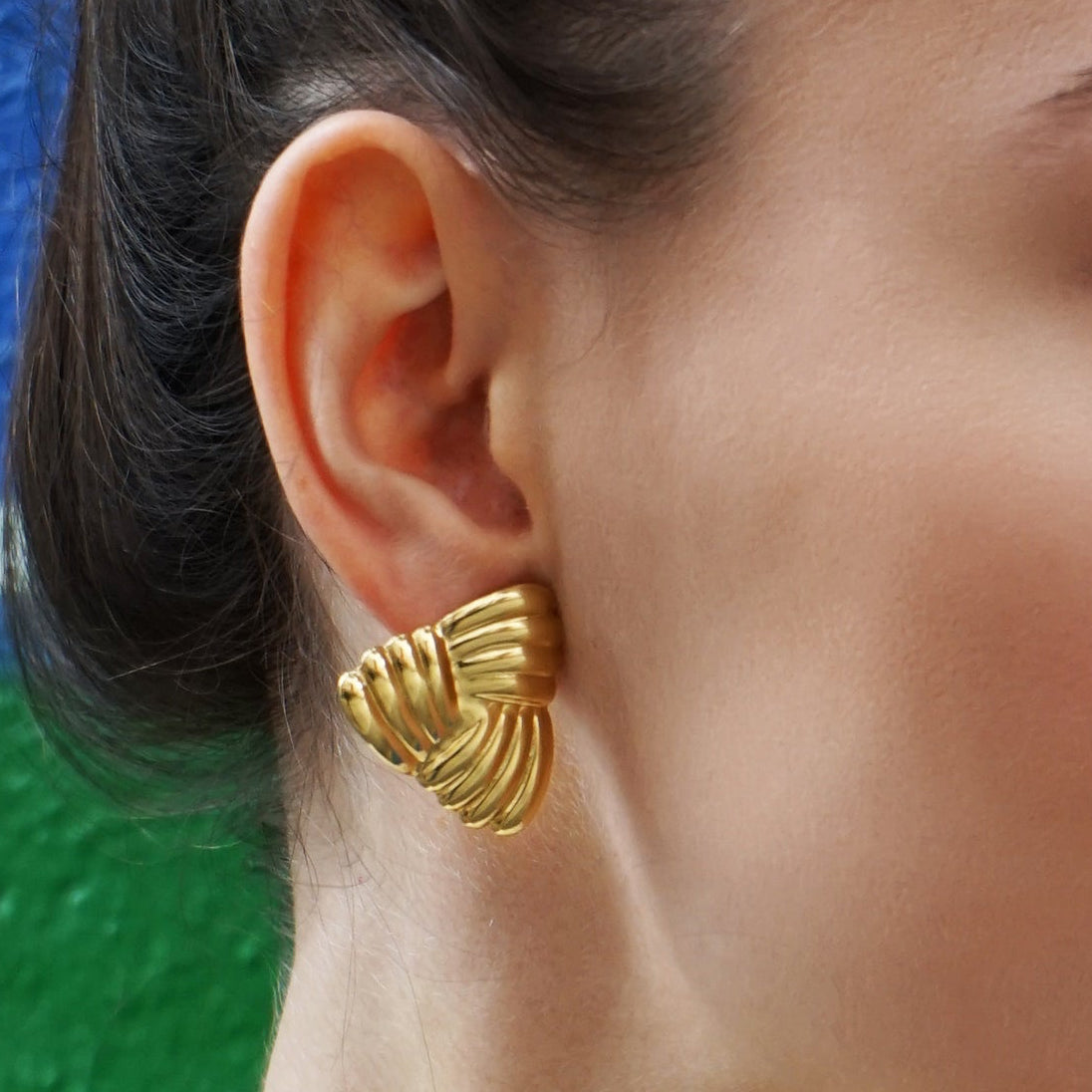 Folded Luxe Earrings