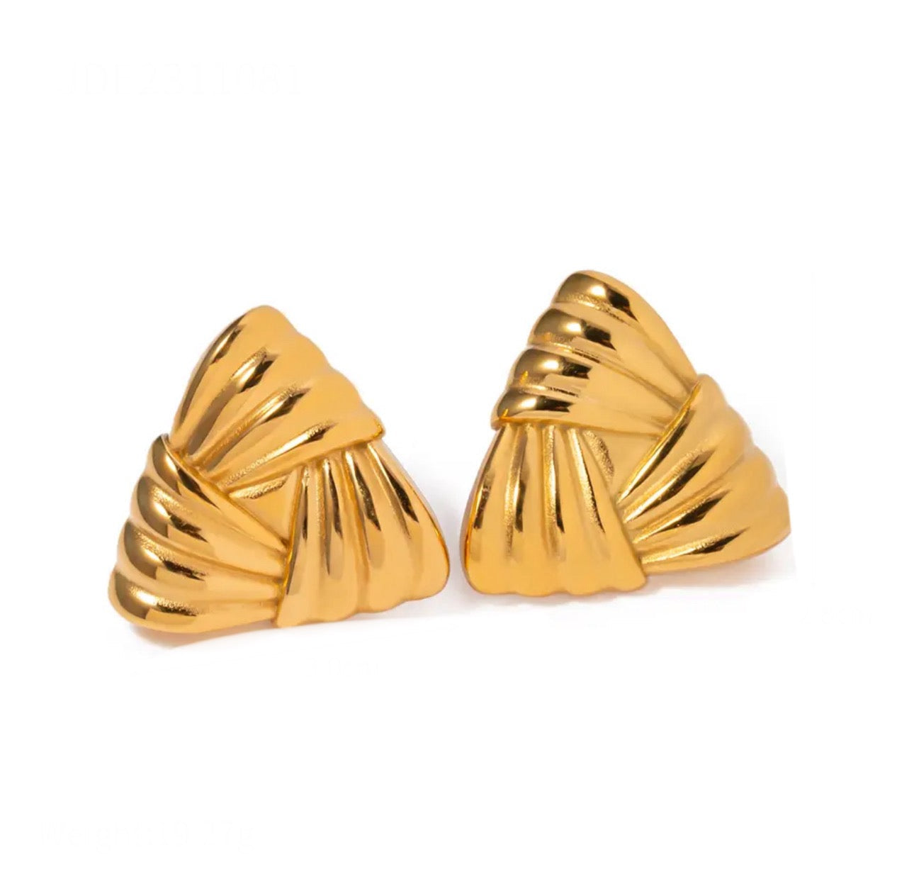 Folded Luxe Earrings