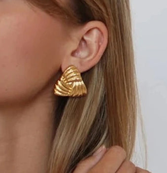 Folded Luxe Earrings