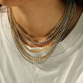 Mixed Metals Statement Necklace